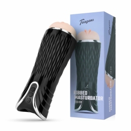 Teazers Electric Intimate Device with Voice Function - 12 Modes, Black