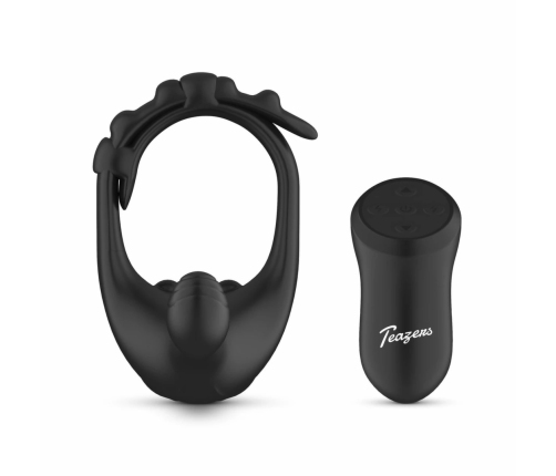 Teazers Triple Prostate Model with Remote Control & Adjustable Ring