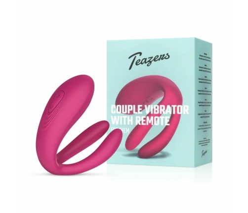 Teazers Couples Intimate Device with Wireless Remote Control, Multi-Zone Stimulation