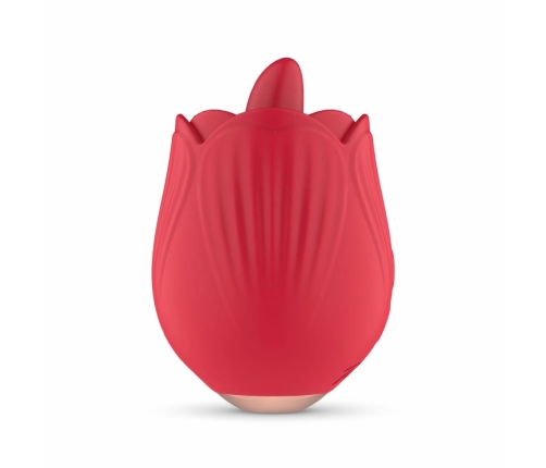 Teazers Rose Intimate Device with Licking Motion & Vibrating System Pink