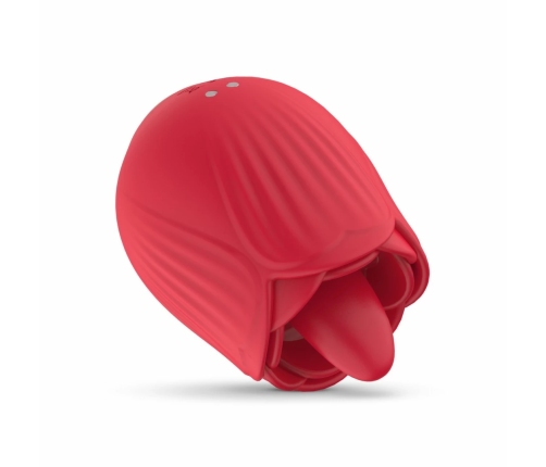 Teazers Rose Intimate Device with Licking Motion & Vibrating System Pink