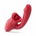 Teazers Multi-Function Vibrating Massager with Clitoral Stimulator Pink