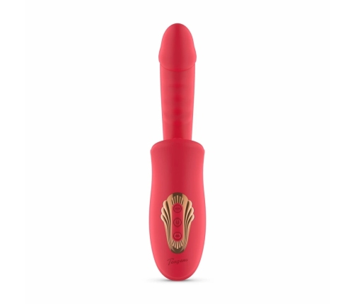 Teazers Multi-Function Vibrating Massager with Clitoral Stimulator Pink