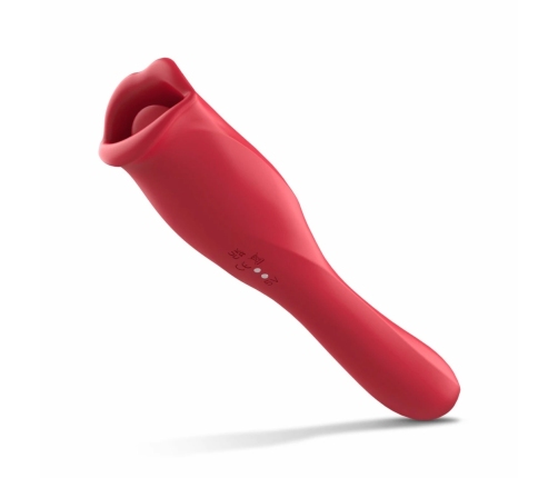 Teazers Dual-Action Intimate Device with Licking Function, Pink