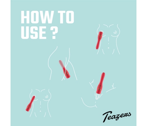 Teazers Dual-Action Intimate Device with Licking Function, Pink