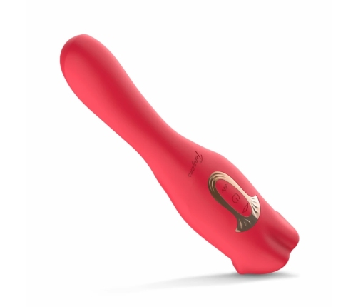 Teazers Dual-Action Intimate Device with Licking Function, Pink