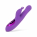 Teazers Heating Rabbit Intimate Massager Dual Motor Silicone Purple
