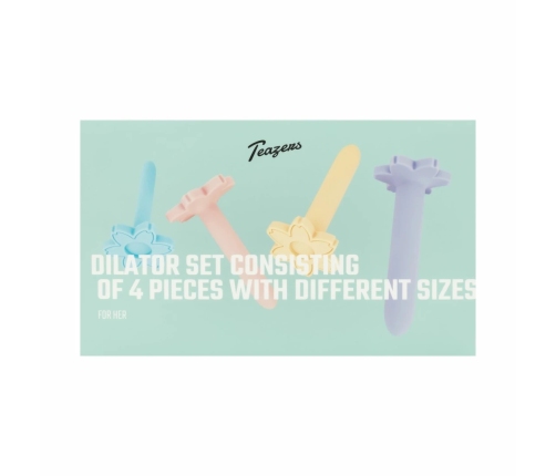 Teazers Silicone Dilator Set 4pcs - Progressive Training System