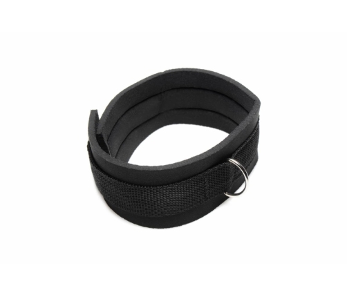Frisky Adjustable Neoprene Collar & Nylon Leash Set, Black, 116cm