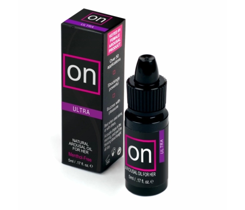 Sensuva On For Her Ultra Intimate Oil 5 ml — Enhanced Botanical Formula