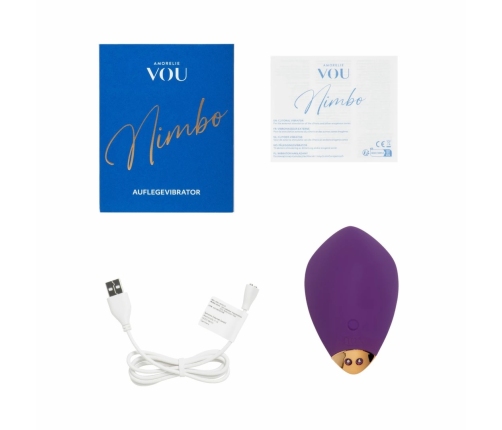OVO Nimbo Intimate Device Purple - Compact Ergonomic Design