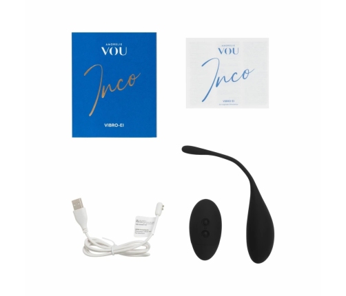 Inco Black - Compact Intimate Device with Discreet Design