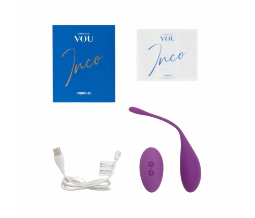 Inco Vibro-Ei Purple Wireless Intimate Device with Vibration Function