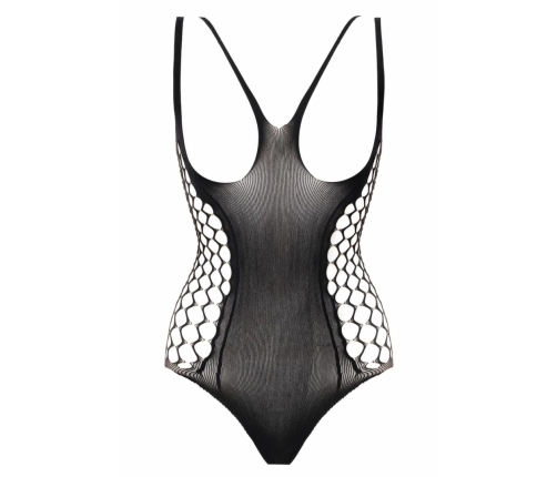 Obsessive Jezzy Body - Black, Elegant Patterned Lingerie