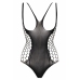Obsessive Jezzy Body - Black, Elegant Patterned Lingerie