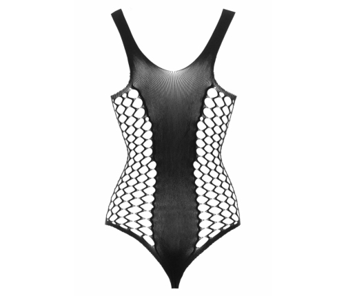 Obsessive Jezzy Body - Black, Elegant Patterned Lingerie