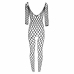 Passion Safiya Fishnet Bodystocking, Open Design, Black, One Size