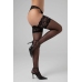 Like Me Hold-Up Stockings 20 Denier with Luxury Lace Top Black