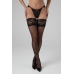 Like Me Hold-Up Stockings 20 Denier with Luxury Lace Top Black