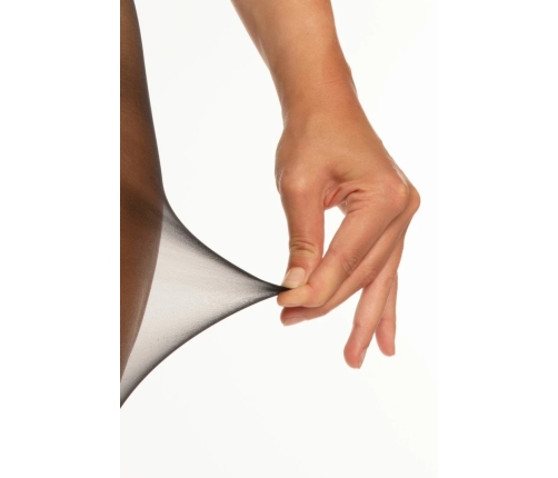 Glorious Anti-Ladder Open Crotch Tights Black - Enhanced Durability Design