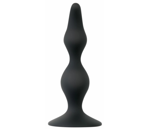 Evolved Intro to Prostate Set Black - Silicone Anal Training Kit 4pcs