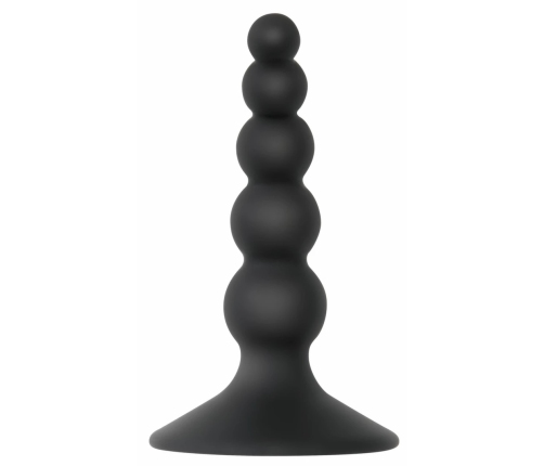 Evolved Intro to Prostate Set Black - Silicone Anal Training Kit 4pcs