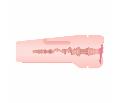 Evolved Grip It Light Intimate Device with C-Shaped Vibrating Ring Pink