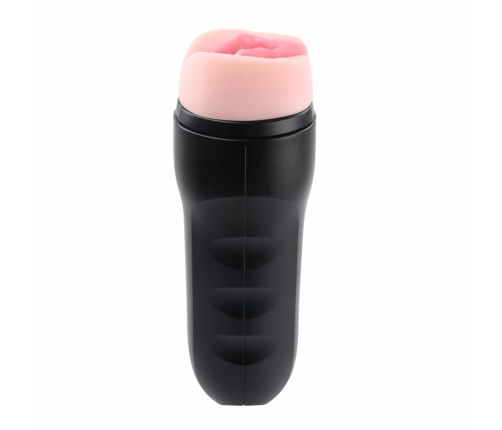 Evolved Grip It Light Intimate Device with C-Shaped Vibrating Ring Pink