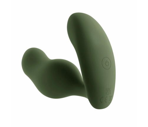 Evolved The Sergeant Intimate Prostate Massager Silicone Black