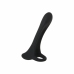 Evolved Cock Armor Rechargeable Silicone Vibrating Ring Black