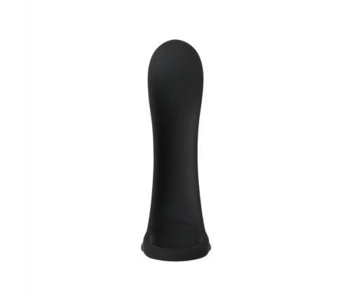 Evolved Cock Armor Rechargeable Silicone Vibrating Ring Black