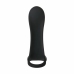 Evolved Cock Armor Rechargeable Silicone Vibrating Ring Black