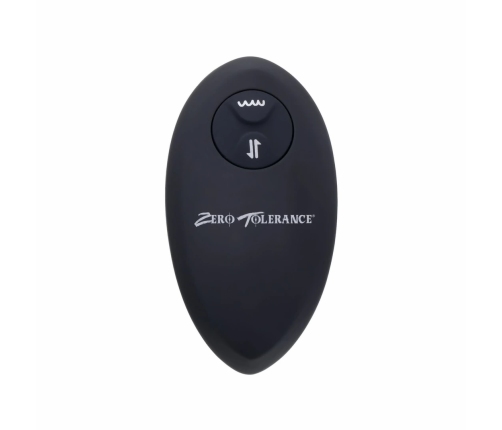 Zero Tolerance Striker Anal Vibe Silicone Intimate Machine Black USB