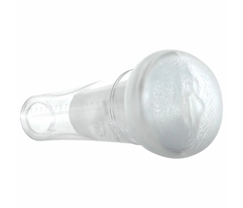 Evolved Sucking Good Transparent Intimate Machine with Suction & Vibration