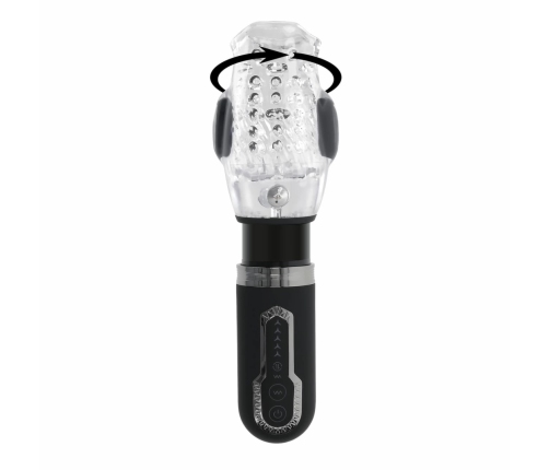 Evolved Novelties Thrill Ride Black Rotating & Thrusting Intimate Machine