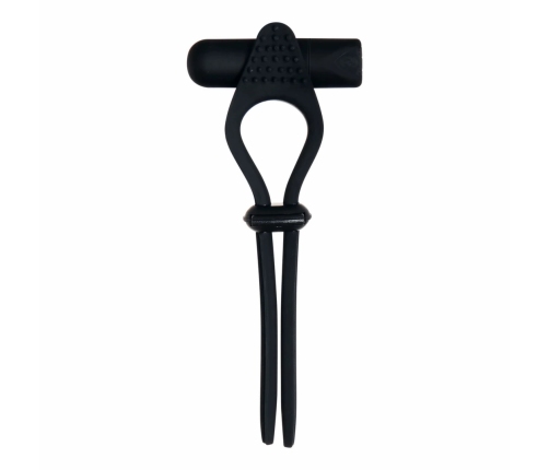 Evolved Black Tie Affair Adjustable Vibrating Ring Black 10 Modes