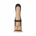 Evolved Vibrating Enhancement Ring Black - Adjustable, 9-Mode, Waterproof