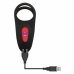 Evolved Vibrating Enhancement Ring Black - Adjustable, 9-Mode, Waterproof