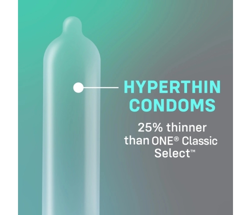 ONE Vanish Hyperthin 12 pcs - Ultra-Thin Transparent Protective Covers