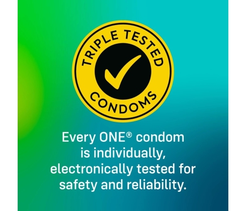 ONE Pleasure Plus 12-Pack Advanced Contoured Latex Condoms