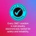 ONE Tattoo Touch 12 pcs Colorful Textured Vegan Latex Condoms