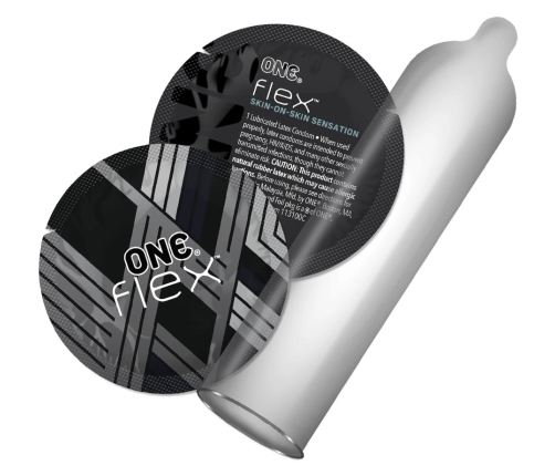 ONE Flex Graphene Latex Condoms 10-Pack Ultra Thin Premium Lubricated