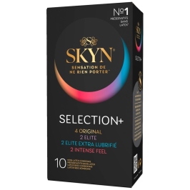 SKYN Selection+ Sensoprene Latex-Free Condom Variety Pack 10 pcs SKYN Selection+ Sensoprene Latex-Free Condom Variety Pack 10 pcs