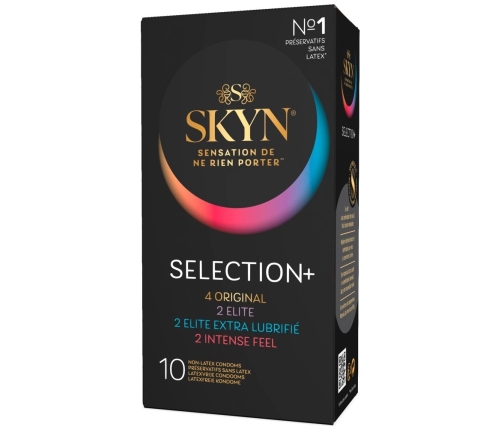 SKYN Selection+ Sensoprene Latex-Free Condom Variety Pack 10 pcs