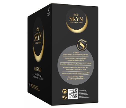 Manix SKYN Original 40pcs - Ultra-Thin Polyisoprene Vegan Condoms