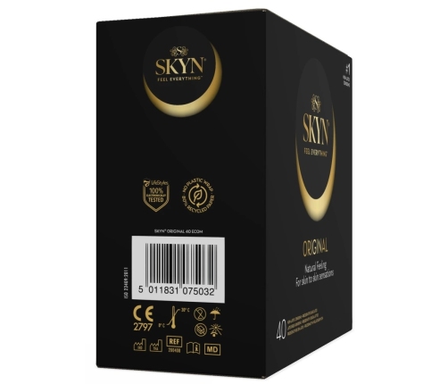 Manix SKYN Original 40pcs - Ultra-Thin Polyisoprene Vegan Condoms