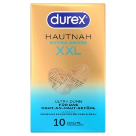 Durex Hautnah Extra Large Easy-On 10-Pack Latex Condoms 60mm Durex Hautnah Extra Large Easy-On 10-Pack Latex Condoms 60mm