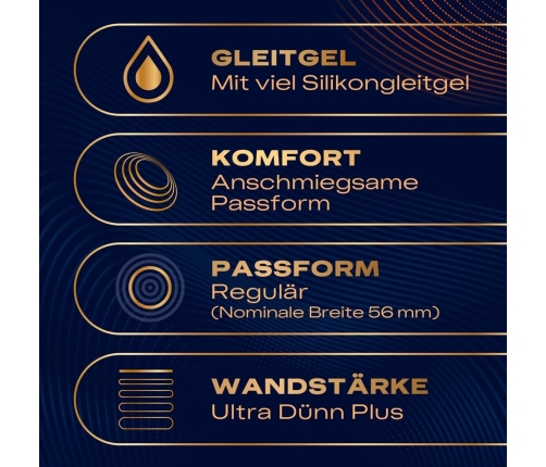 Durex Intensity Nitrile Ultra-Thin Latex-Free Intimate Protection 8 pcs