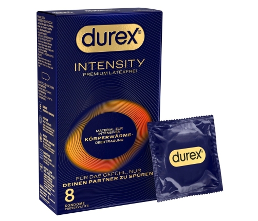 Durex Intensity Nitrile Ultra-Thin Latex-Free Intimate Protection 8 pcs
