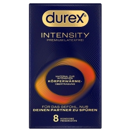 Durex Intensity Nitrile Ultra-Thin Latex-Free Intimate Protection 8 pcs
